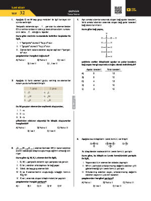 Test-32 Çeşitlilik Tema Tekrar Testi