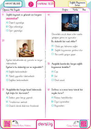 Sağlıklı Büyümenin Sırları