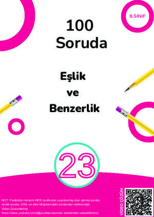 23) 100 Soruda Eşlik ve Benzerlik