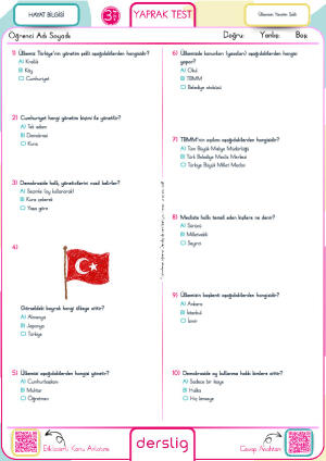 Ülkemizin Yönetim Şekli