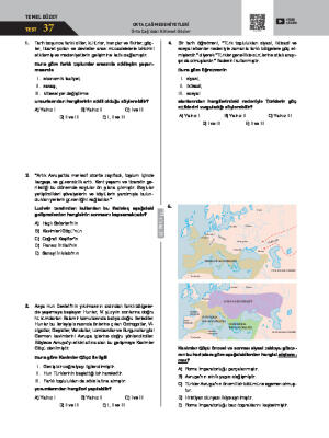 Test-37 Orta Çağ’daki Kitlesel Göçler
