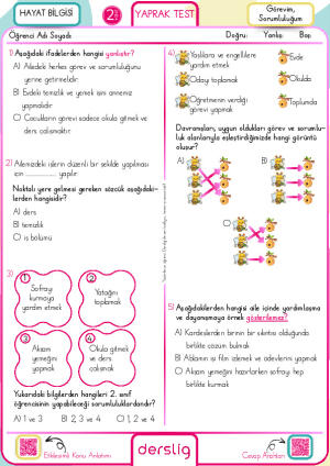 Görevim, Sorumluluğum