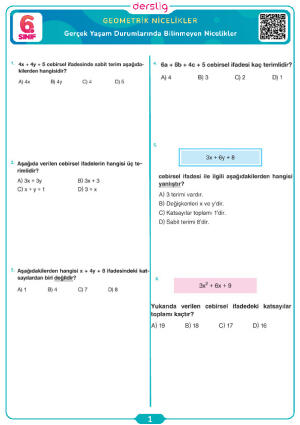 Gerçek Yaşam Durumlarında Bilinmeyen Nicelikler