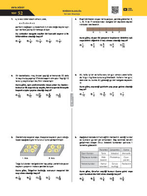 Veriden Olasılığa Test 52