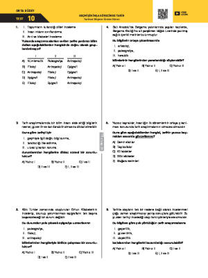 Test-9 Tarihsel Bilginin Üretim Süreci