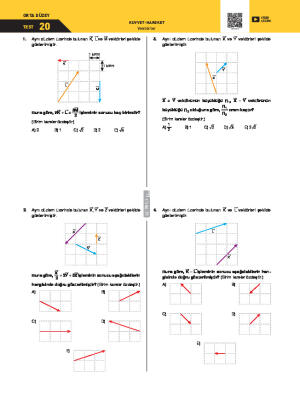 Test-20 Vektörler
