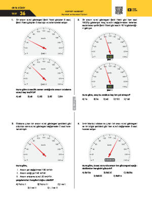 Test-36 Hareket ve Hareket Türleri