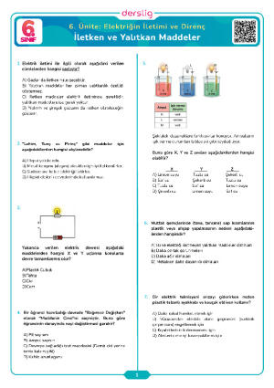 İletken ve Yalıtkan Maddeler