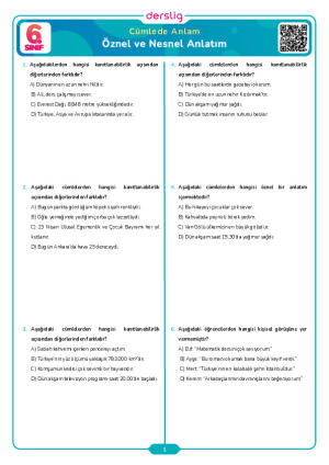 Öznel ve Nesnel Anlatım