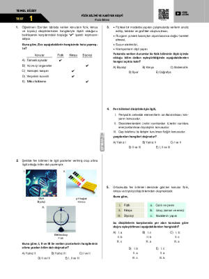 Test-1 Fizik Bilimi