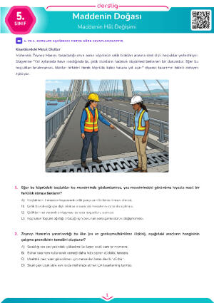 Maddenin Hâl Değişimi (Bağlam Temelli)