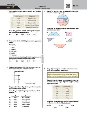 Test-25 Bileşiklerin Adlandırılması