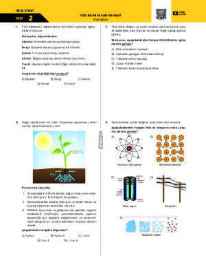 Test-2 Fizik Bilimi