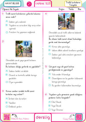 Trafik Levhalarını Tanıyalım