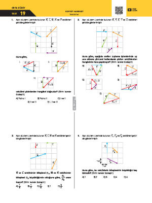 Test-19 Vektörler