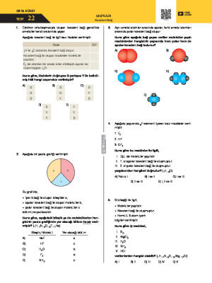 Test-22 Kovalent Bağ