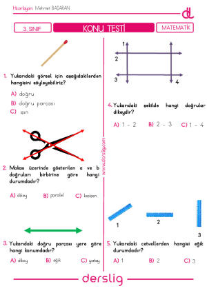 Uzamsal İlişkiler - Simetri