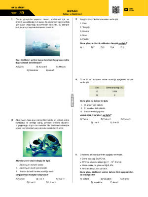 Test-35 Katılar ve Özellikleri