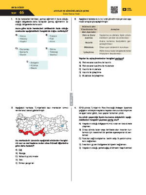 Test-46 Ünite Tekrar Testi