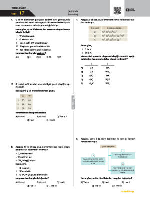 Test-17 İyonik Bağ