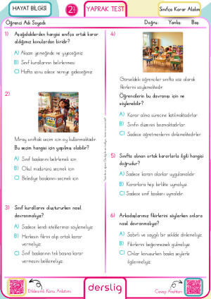 Sınıfça Karar Alalım