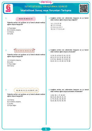 İstatistiksel Sonuç veya Yorumları Tartışma
