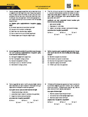 Test-27 Eski Çağ’da Hukuk