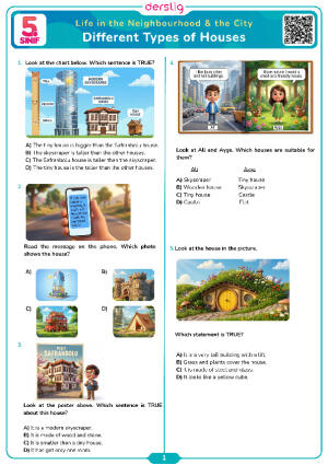 Different Types of Houses Test