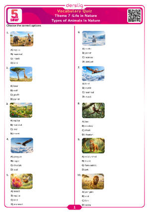 Types of Animals In Nature