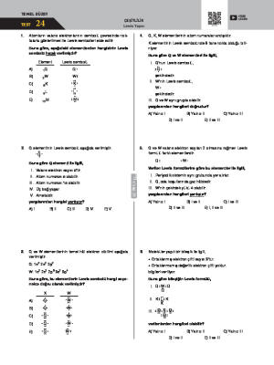 Test-24 Lewis Yapısı