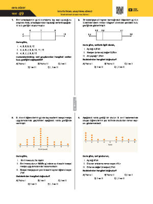 İstatiksel Araştırma Süreci Test 49