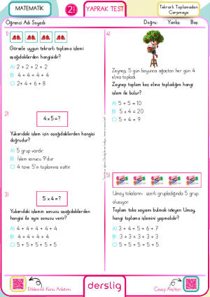 Tekrarlı Toplamadan Çarpmaya