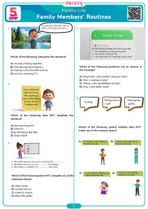 Family Members’ Routines Test