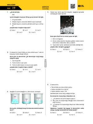 Test-19 İyonik Bağ