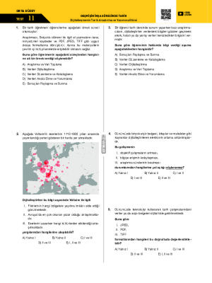 Test-11 Dijitalleşmenin Tarih Araştırma ve Yazımına Etkisi