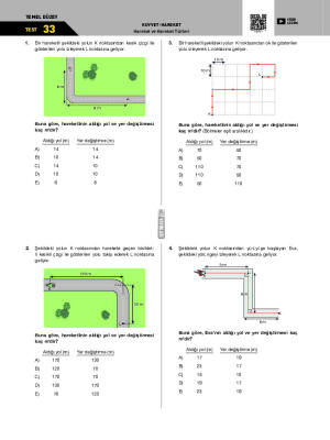 Test-33 Hareket ve Hareket Türleri