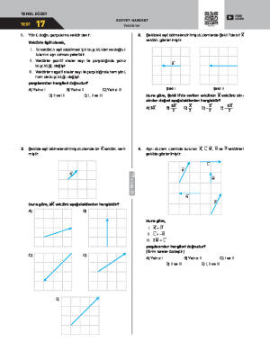 Test-17 Vektörler