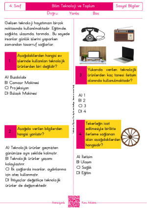 Bilim Teknoloji ve Toplum