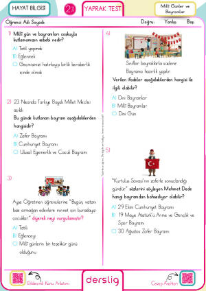 Millî Günler ve Bayramlar