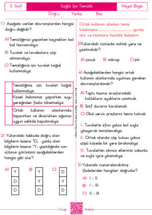 Sağlık İçin Temizlik