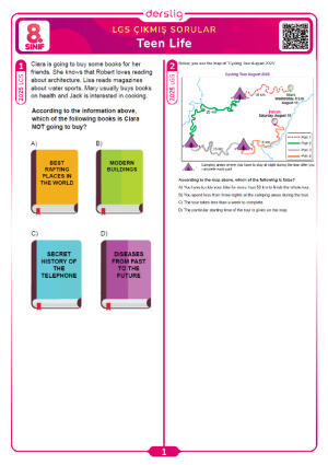Teen Life LGS Çıkmış Sorular