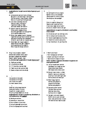 Test-35 Şiir