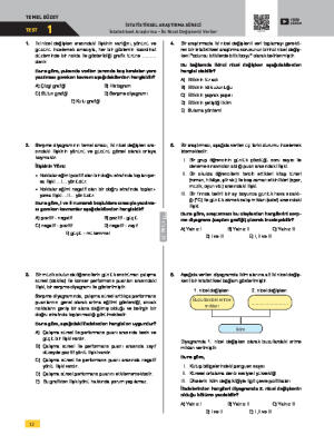 İki Nicel Değişkenli Araştırma Sorusu Oluşturma