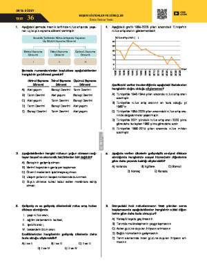 Test-36 Ünite Tekrar Testi