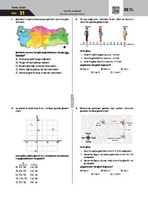Test-31 Hareket ve Hareket Türleri