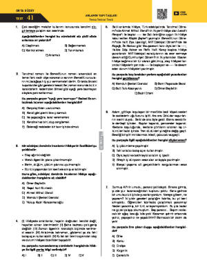 Test-41 Tema Tekrar Testi