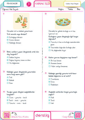 Canlıların Yaşam Döngüsü