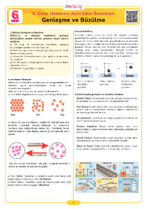Genleşme ve Büzülme