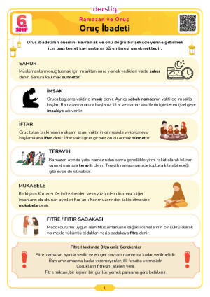 Oruç İbadeti