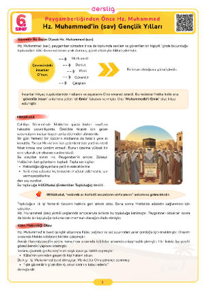 Hz. Muhammed’in (sav) Gençlik Yılları